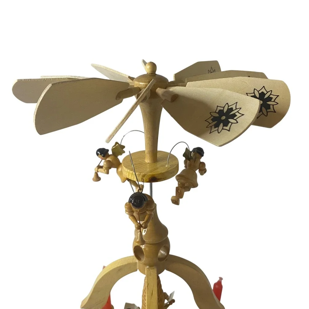 House of Lloyd Christmas Around the World Choir of Angels Wood Wind Mill Xmas
